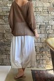 Conrad Grunge Loose Cotton Knit Hazelnut